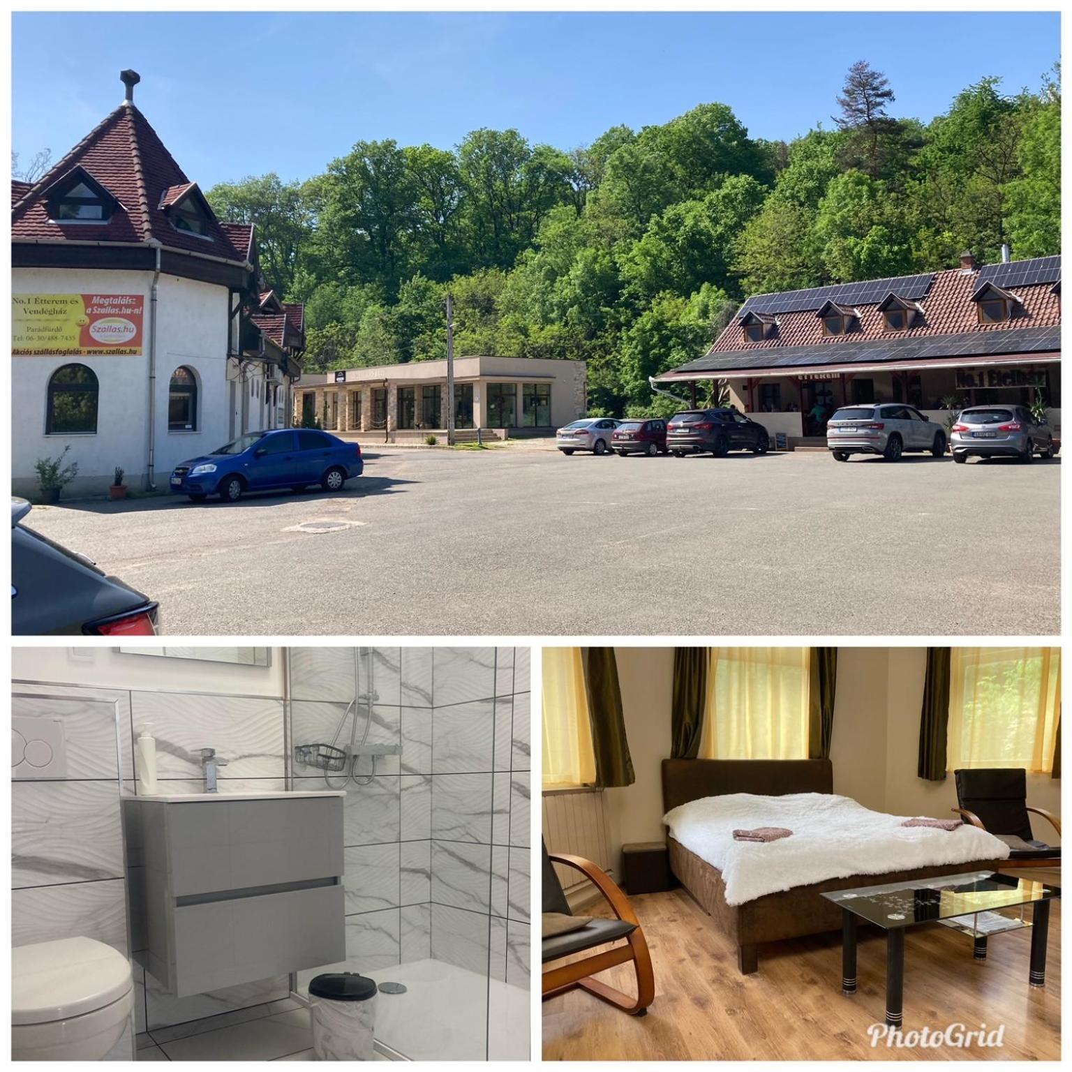 No1 Vendeghaz Hotell Parád Eksteriør bilde